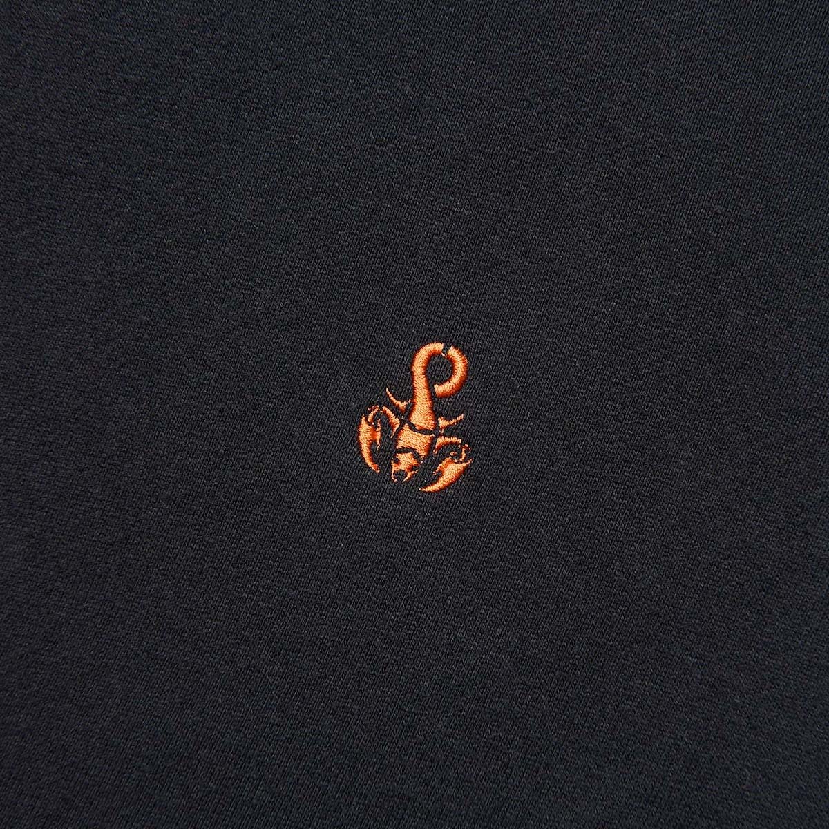 SOPHNET.  / SCORPION WIDE CREWNECK SWEAT (Black) 刺繍